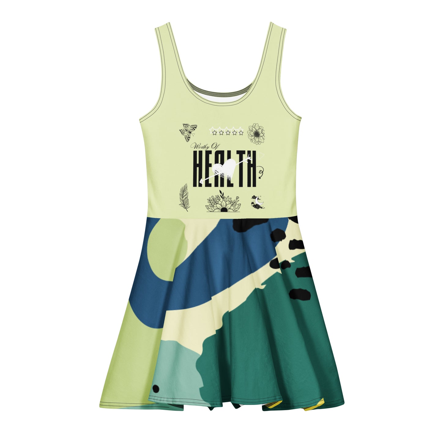 Worthy Of Health Skater Dress