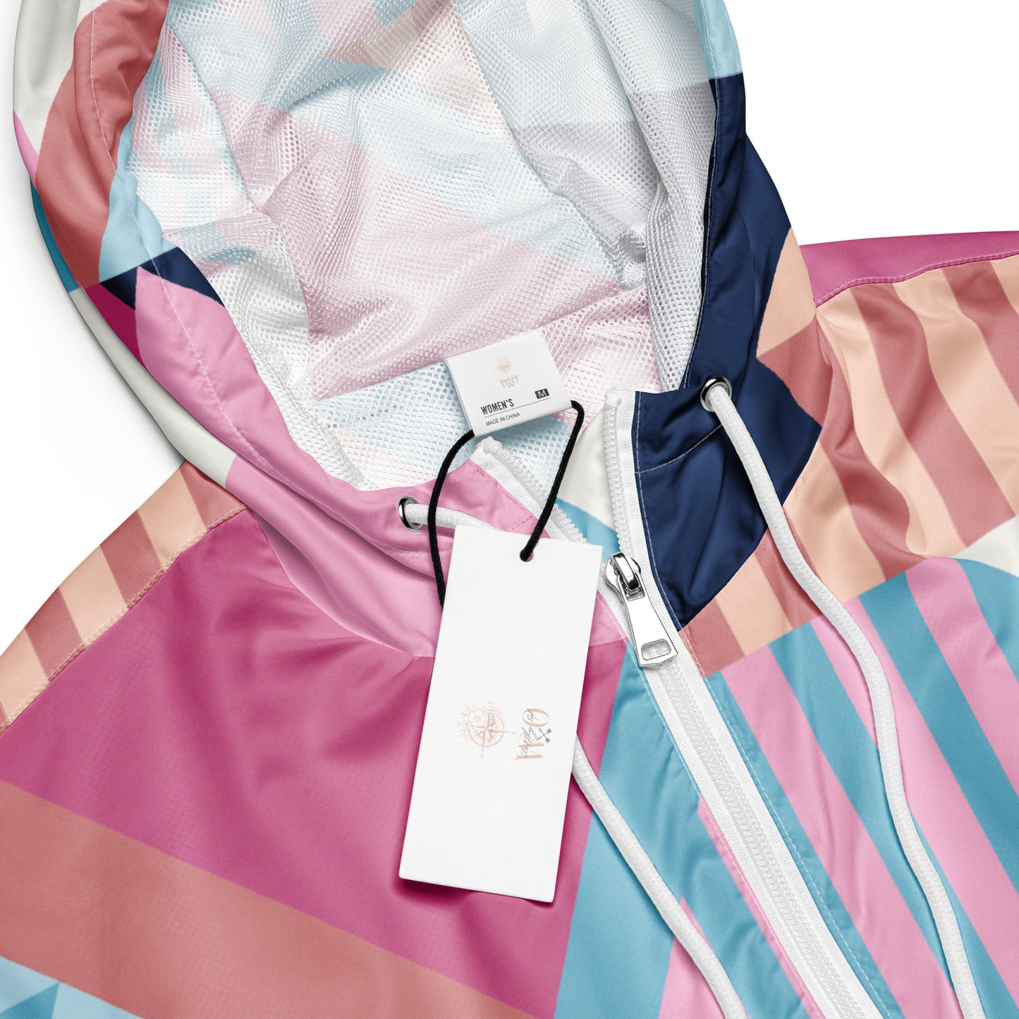 Worthy Of Happiness Cropped Windbreaker
