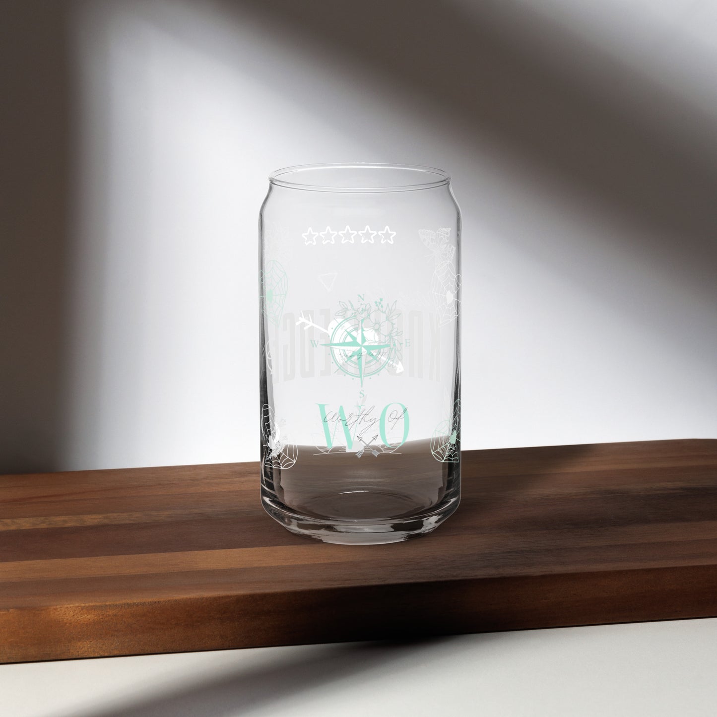 Worthy Of Knowledge Glass